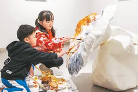 中药药渣能作画图片