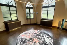 在上海看展不用都去美术馆，孙科别墅“上新”，这次是“抽象派”中国风图片