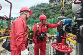 湖北利川建南页岩气井累产气量突破1000万立方米图片