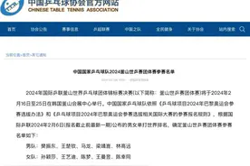 国乒公布釜山世乒赛名单，樊振东孙颖莎领衔图片