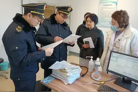 筑牢医疗安全防线，莱山区多部门开展联合执法检查图片