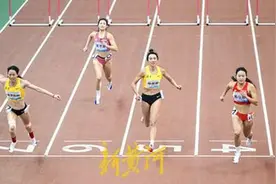 镜相 | 全国室内田径大奖赛 女子60米栏夺冠瞬间图片