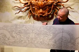 新春走基层｜“匠心雕龙”——感受福建晋江潘山庙宇木雕非遗之美图片