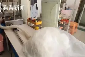 “羽绒服变羽绒被”翻新服务火了 一下能省上千图片