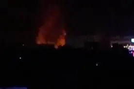 以军数十架飞机连夜空袭也门，胡塞武装发射导弹图片