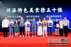 川菜行业大咖齐聚乐山 共同见证川派特色美食榜单图片