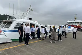 台风过后，舟山72条客运航线陆续复航图片
