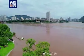 四川宜宾遇入汛以来最大洪峰图片