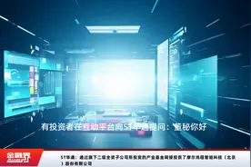 ST华通：通过旗下二级全资子公司所投资的产业基金间接投资了摩尔线程智能科技（北京）股份有限公司视频封面