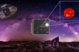 科学家发现位于黑洞质量间隙的小质量黑洞图片