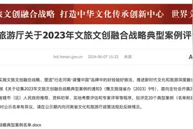 洛阳入选3个 2023年文旅文创融合战略典型案例评选结果公示图片