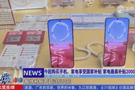 今起购买手机、家电享受国家补贴 家电最高补贴2000元视频封面
