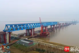 跨江过河！北沿江高铁多点推进加速驶来图片