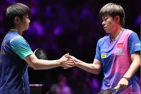 WTT中国大满贯赛“诗曼”组合晋级混双四强 “莎迪”组合晋级女双八强图片