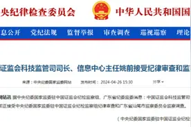 证监会突发！姚前被查图片