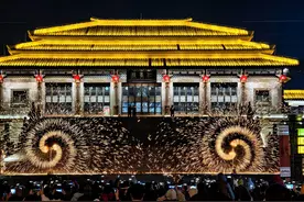非遗“打铁花”图片