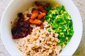 碳水的灵魂搭档：兴义大头菜炒肉沫“哨子”图片