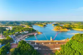 “润泽天府”行｜以工匠精神筑梦水利 鲁班水库守护一方水土图片