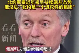 佩斯科夫：俄与北约实际已进入“直接对抗”图片