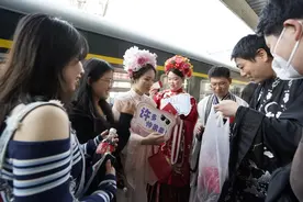 打卡胖东来，去洛阳赏花……郑州铁路部门加开“商超旅游列车”，全程只需32.5元图片
