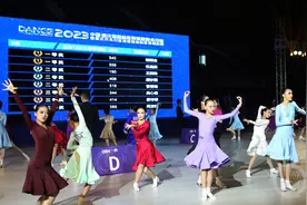 美到发光，帅到飞起！少年国际标准舞锦标赛在永川开赛图片