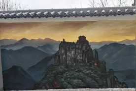 长阳鸭子口乡：一墙一景引乡愁 特色墙绘促乡风图片