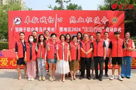 即墨区微行爱心公益联盟在即墨古城开展“红色行动”无偿献血活动图片