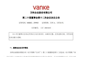 郁亮辞任，深铁董事长辛杰上任！万科去年预计亏损450亿图片