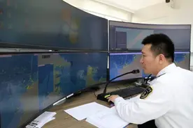 海上风险黄色预警！烟台海事部门全力做好大风防抗图片