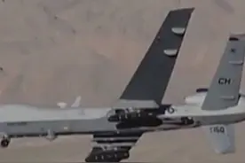 也门胡塞武装击落美军MQ-9“死神”无人机，此前曾警告美国不要干涉巴以冲突图片