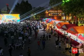 千年大运河畔，“夜经济”引燃消费活力图片