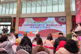 来山东过大年！2025年“山东省非物质文化遗产月”暨非遗年货大集启动图片