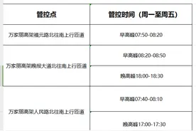 9月2日起，万家丽高架有调整！图片