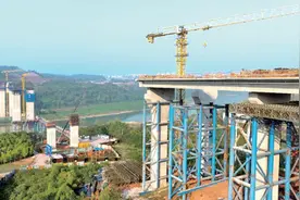 宝山嘉陵江大桥建设进度再刷新 建成后中央公园到蔡家仅有10余分钟车程图片