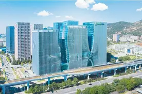 青岛市人工智能产业园：园区挂牌不到1年 产业规模破百亿元图片