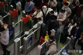 创历年新高！深圳铁路春运40天到发旅客超2100万人次图片