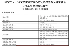 华宝基金旗下ETF联接A、C份额未同步分红，啥情况？图片