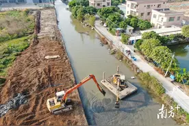 岭南水乡重现“桑基鱼塘”！中山水塘河道清淤步入冲刺阶段图片