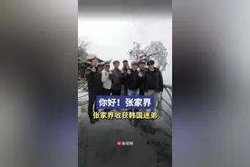你好，张家界！张家界收获韩国迷弟图片