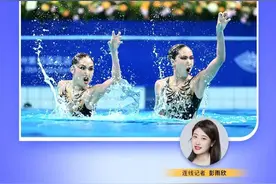 再创历史摘下花游奥运金牌的深圳姐妹花：终于如愿拿到一百分图片