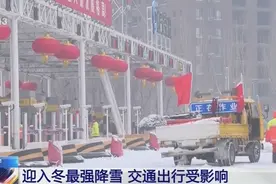 辽宁多地暴雪🥶 最大在丹东 春运返乡注意安全图片