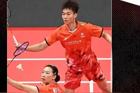 世界羽联年终总决赛在杭开赛，蒋振邦/魏雅欣2-0战胜郑思维/黄雅琼取得小组赛开门红图片