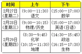 福州高三市质检下周开考！初、高中“重要考试时间表”请收好！图片