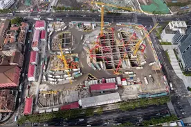 北外滩91街坊项目筑底成功，480米高楼即将拔地而起！图片