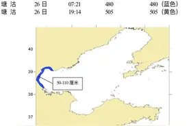 注意防范！本市发布风暴潮黄色警报、海浪蓝色警报图片