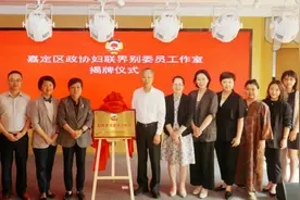 区政协妇联界别委员工作室揭牌成立图片
