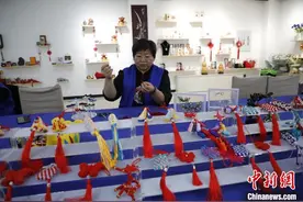 河北阳原：丝丝入扣  “盘”出非遗之美图片