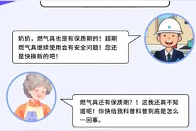 【燃气安全】别让“超期”燃气具成为家中的隐形杀手！遇到燃气泄漏，你知道该怎么做吗？图片