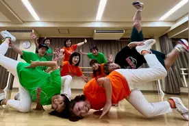 英媒：受巴黎奥运启发，日本老人组霹雳舞队图片