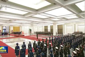 独家视频丨习近平举行仪式欢迎巴基斯坦总统扎尔达里访华图片
